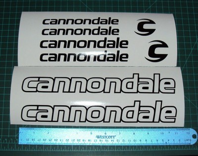 cannondale frame stickers